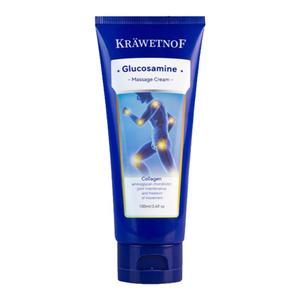 小蓝管氨糖软骨素涂抹膏修复关节膝盖外用涂抹软育外涂氨糖凝胶膏