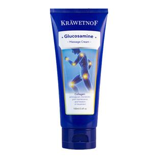 小蓝管氨糖软骨素涂抹膏修关节膝盖外用涂抹软育外涂复氨糖凝胶膏