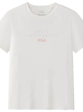 FILA斐乐女童针织短袖衫