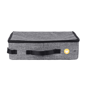 陪士奇外出便携手提猫砂盆可折叠防臭防漏半封闭开放式厕所猫用品