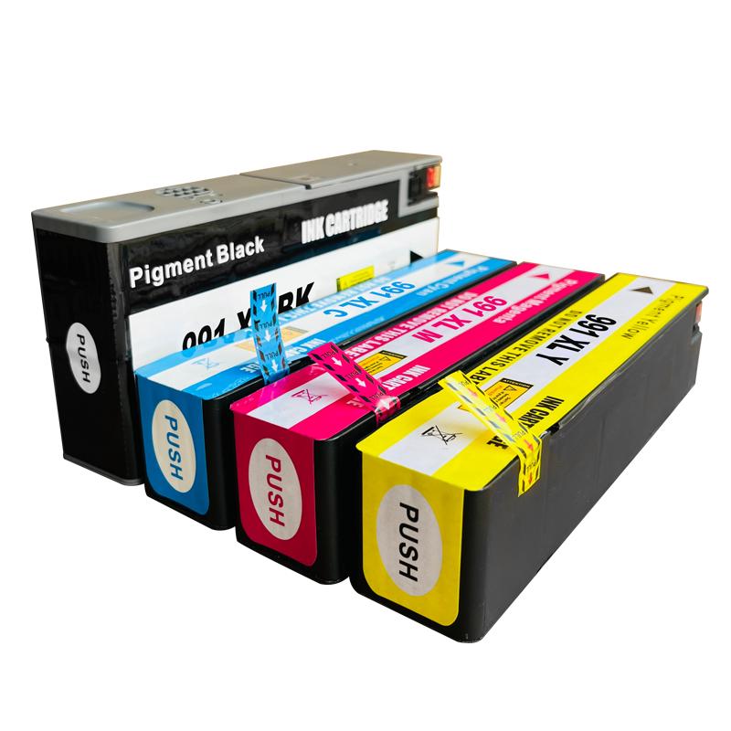 适用惠普991X墨盒HP PageWide Pro 750dw 777z/MFP 772dn MFP 774dn/dns 779dn/dns 755dn页宽打印机991墨盒