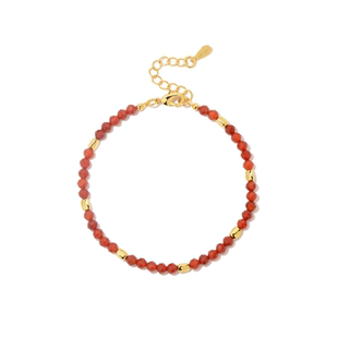 【春节正常发货】Neverfar象阳而生红玛瑙金运闪闪手链女款本命年