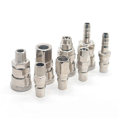 气管C式快速接头快插公母头