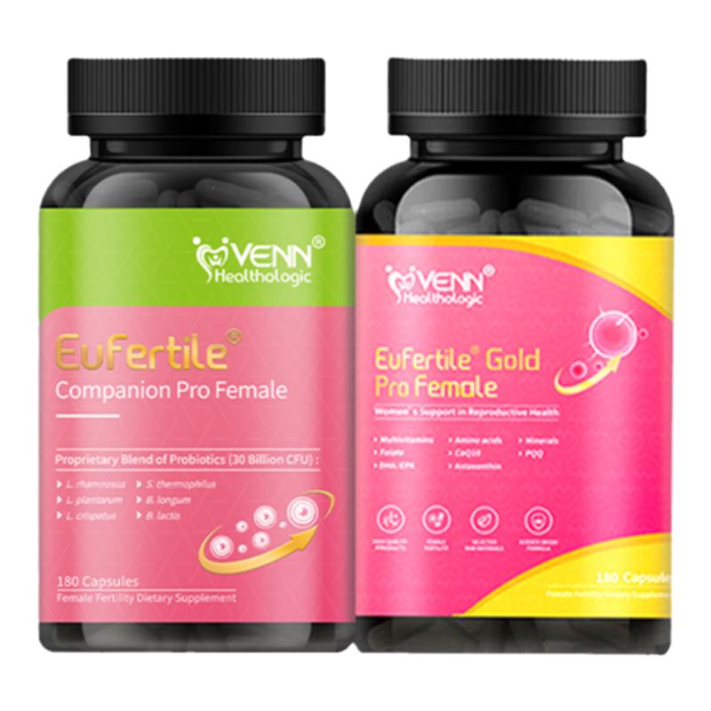 红妥孕+红妥伴侣组合套餐备孕辅酶卯子搭配DHEA卯子活力