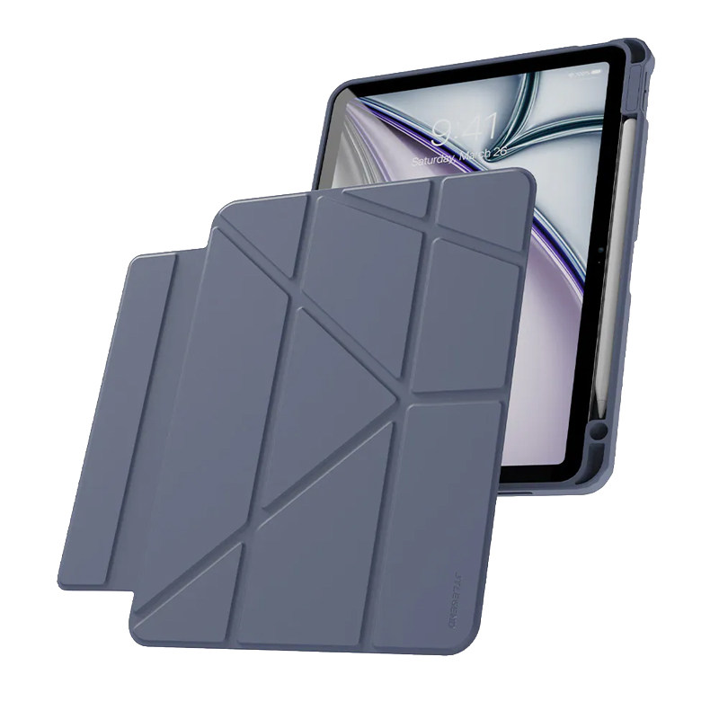 JTLEGEND适用苹果2026款ipad air11寸磁扣Air13平板电脑透明保护套11/12代轻薄防摔支架壳分体磁吸air8/7/6/5