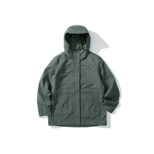 JackWolfskin狼爪新款DELHI女士收腰厚款抓绒三合一冲锋衣A62272