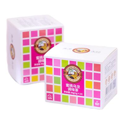 香港虎标蜜桃乌龙茶冷泡茶白桃乌龙袋泡水果茶热泡花草茶叶