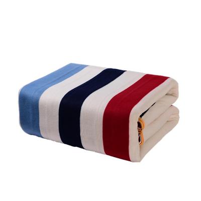 红豆电热双人双控辐射学生毯子