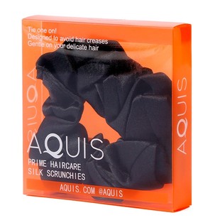 AQUIS真丝发圈韩系不留痕缎面绑头发ins风发带大肠圈发绳头绳19mm