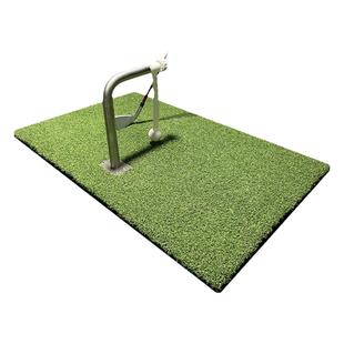 BC室内高尔夫挥杆练习器360°旋转冲击训练器平面打击垫练球器材