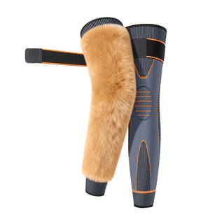 护膝盖套保暖关节老寒腿男女士关节加厚绒老人护腿专用防寒长筒套