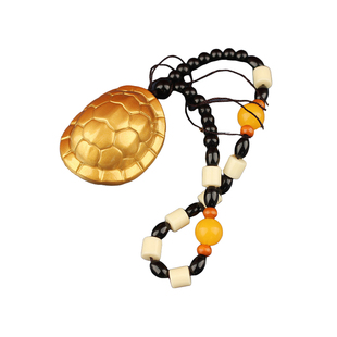 纯铜富甲一方手把件汽车后视镜挂件小乌龟吊坠龟壳钥匙扣挂饰黄铜