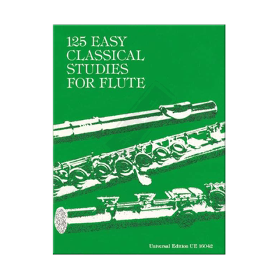 简易经典长笛练习曲125首