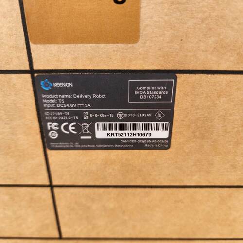 议价Hyundai Keenon T5 Tag Food Delivery Robot Br New适用