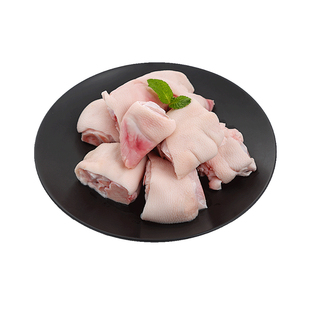 藏香猪猪蹄新鲜猪手前后蹄猪脚带筋西藏林芝黑猪肉土猪爪农户散养