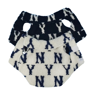 秋冬中小型犬狗衣服比熊雪纳瑞马尔泰可卡柴犬柯基幼犬羊羔绒保暖