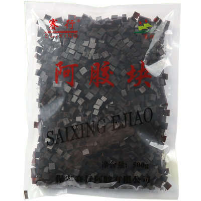 赛行阿胶正品500克阿胶碎丁块