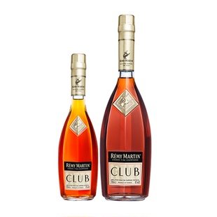 【品牌旗舰】人头马CLUB优质香槟区干邑白兰地350ml+700ml洋酒