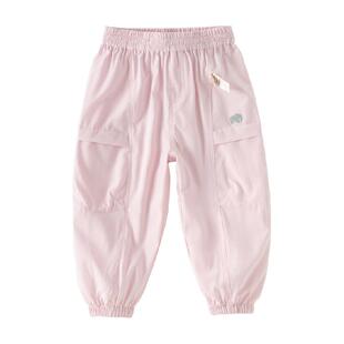 【所有女生直播间】戴维贝拉儿童裤子速干裤女童新款防蚊裤工装裤