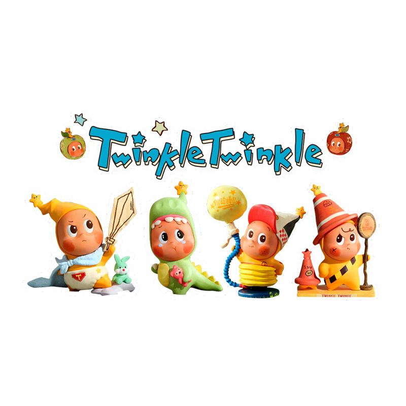 星星人车贴Twinkle可爱创意贴