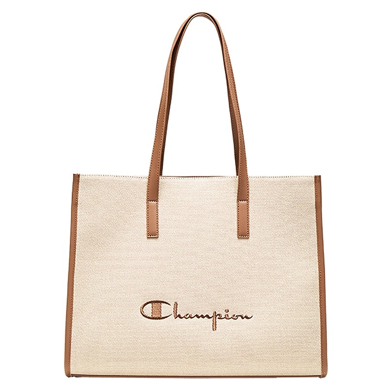 Champion冠军大容量托特包25秋冬新款女通勤单肩包高级感手提包男