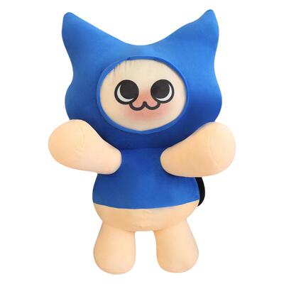 呆猫艾露猫同人公仔抱枕玩偶周边