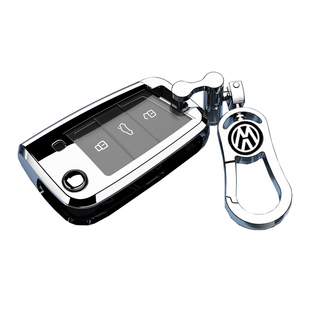 26新款大众探岳专用钥匙套汽车GTE扣包330豪华男女士高能折叠24壳