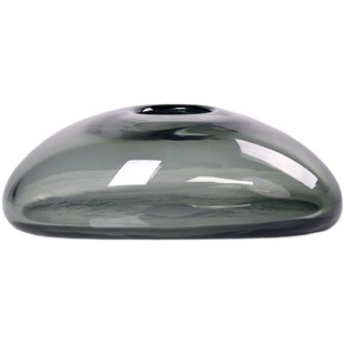 现代北欧小黑花瓶摆件桌面客厅餐桌玄关边几家居样板房售楼处饰品