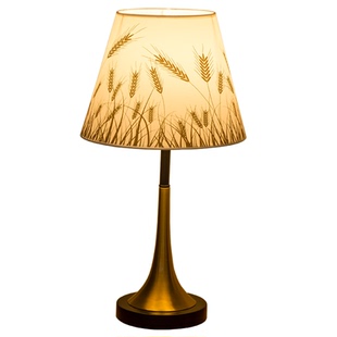 美式台灯卧室床头灯现代简约客厅可调光触摸遥控温馨酒店民宿台灯