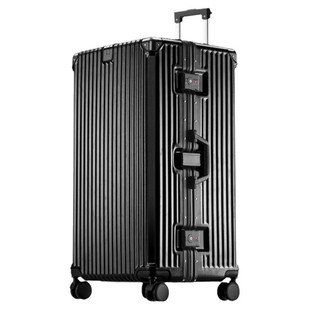 行李箱28寸30女大容量加厚耐用铝框三七分万向轮出国旅行箱男生26