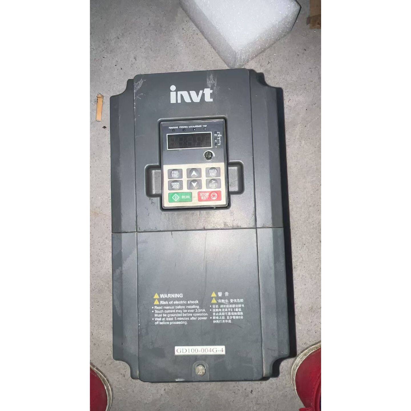 议价英威腾变频器二手拆机 GD100-004G-4 4KW 38