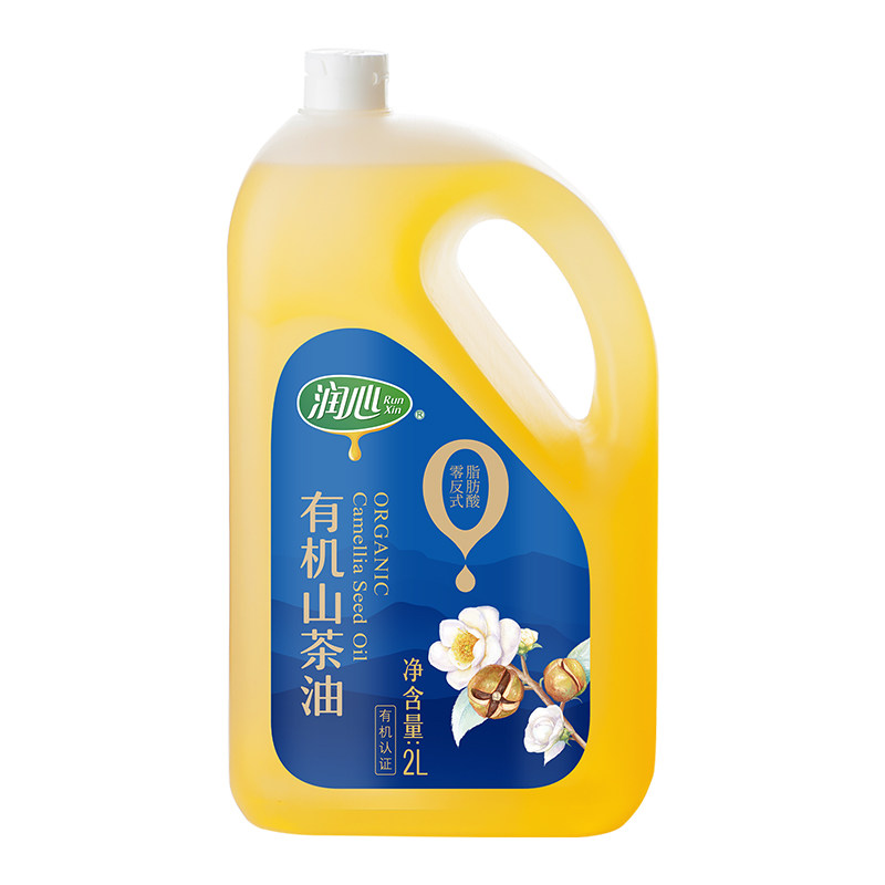 润心0反式脂肪酸有机山茶油