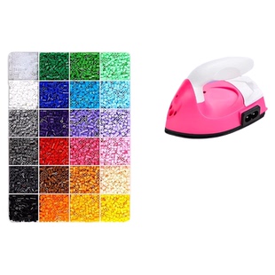 拼豆豆材料包手工diy全套立体融合COCO套装工具笔熨斗烫纸补充包