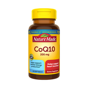 Nature Made天维美辅酶q10 高浓度coq10 q一10美国原装40粒/瓶