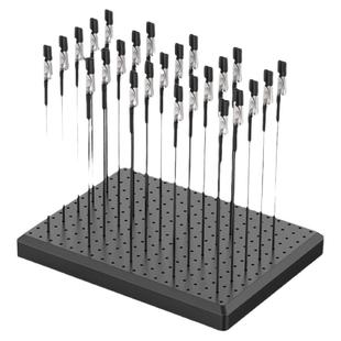 上色夹晾干夹军事高达模型底座鳄鱼夹子喷笔喷涂工具手涂支架杆