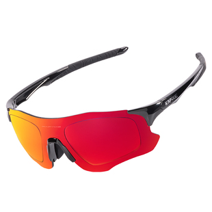 KAPVOE卡普沃定制一体近视跑步眼镜变色专业户外马拉松偏光太阳镜