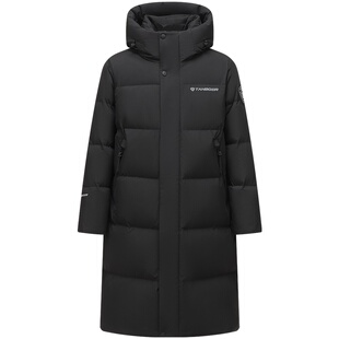 坦博尔羽绒服男款冬季中长款连帽时尚运动户外加厚休闲防寒外套潮