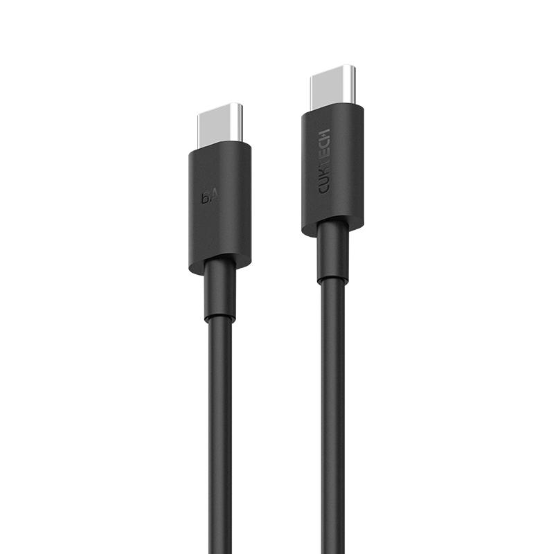 CUKTECH酷态科6A数据线C-C快充线公对公240W充电线PD3.1适用于小米14 Pro华为Macbook笔记本Switch安卓手机