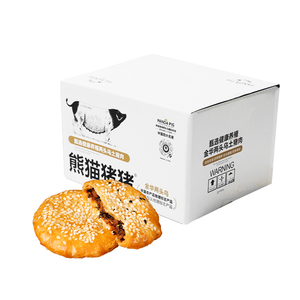 熊猫猪猪庄园金华酥饼520g大包装