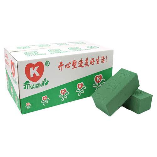畅销卡通花束装饰假花插花花材鲜花泥 干花泥材料DIY花店用品20块