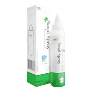 瑞福生理性盐水鼻炎鼻腔喷雾鼻塞鼻通鼻子薄荷味干燥滋润洗鼻器