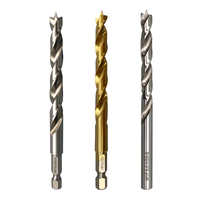 沃一三尖定位扩孔钻六角柄硬木钻