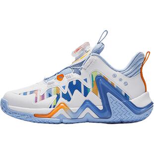 逆鳞安踏儿童男小童少儿专业篮球鞋青少年大童夏季新款运动鞋童鞋