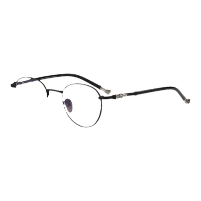 百搭文艺圆框近视素颜眼镜框