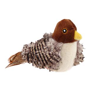 贵为GiGwi猫玩具猫咪解闷自嗨小鸟老鼠发声仿真会叫的宠物逗猫棒