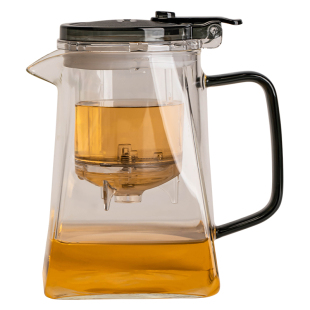 飘逸杯泡茶壶家用一键茶水分离泡茶杯2025新款耐热玻璃冲茶壶茶杯