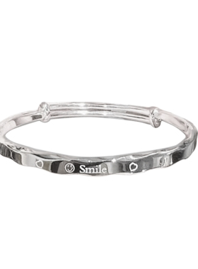 smile微笑手镯女轻奢可调节