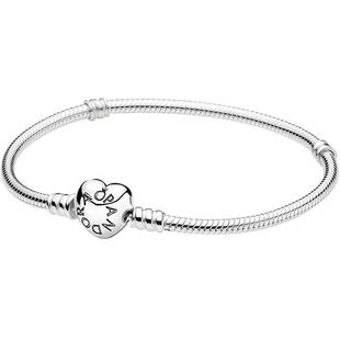 [新年礼物]Pandora潘多拉初心手链爱心链扣素链DIY串珠百搭轻奢