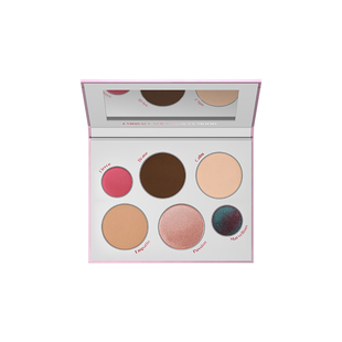 【限量版】德国进口lavera微珠光灵境氛彩六色眼影盘ins闪珠闪光