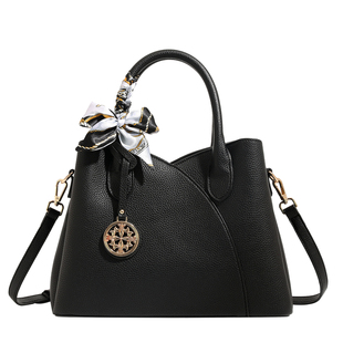 香港品牌中年女士妈妈包包2025新款大容量手提包高级感通勤斜挎包